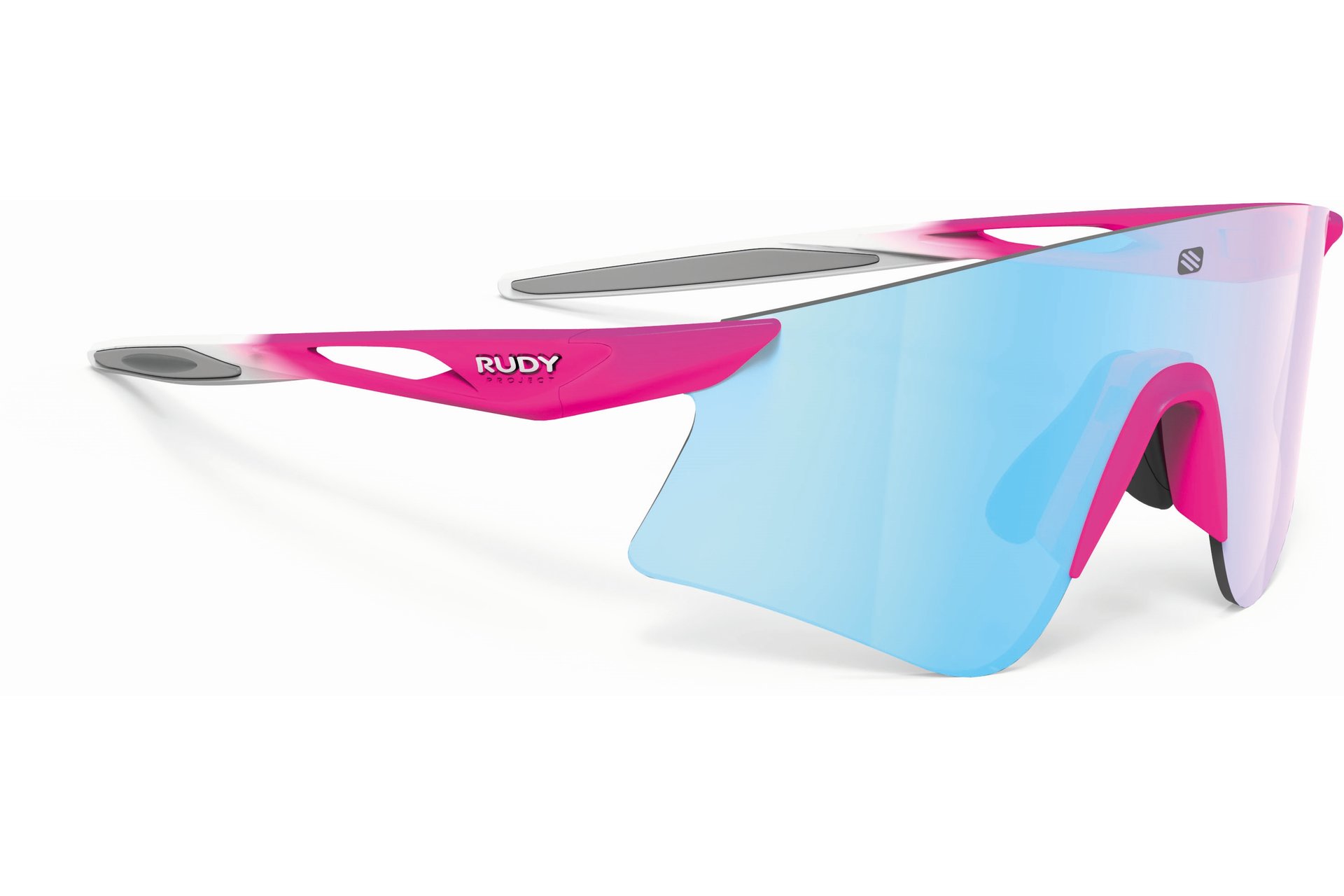 Rudy Project Astral Pink Fluo Faded White Gloss - Multilaser Ice