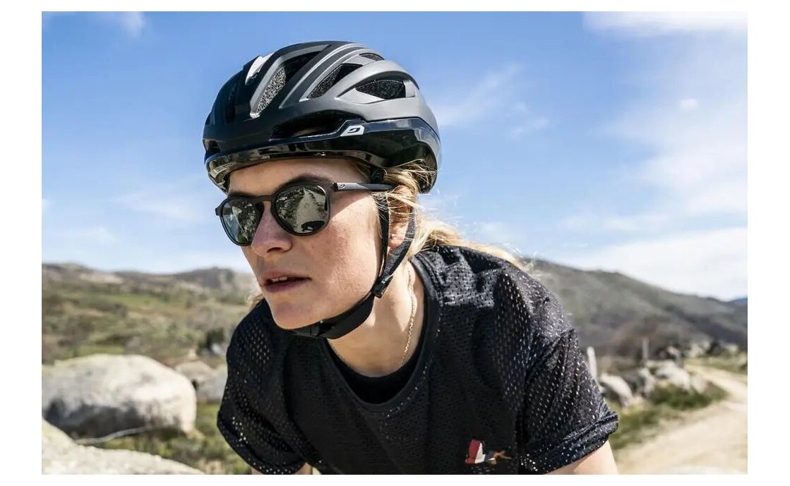 Julbo Shine Schwarz Durchscheinend Matt / Schwarz - Silber Flash