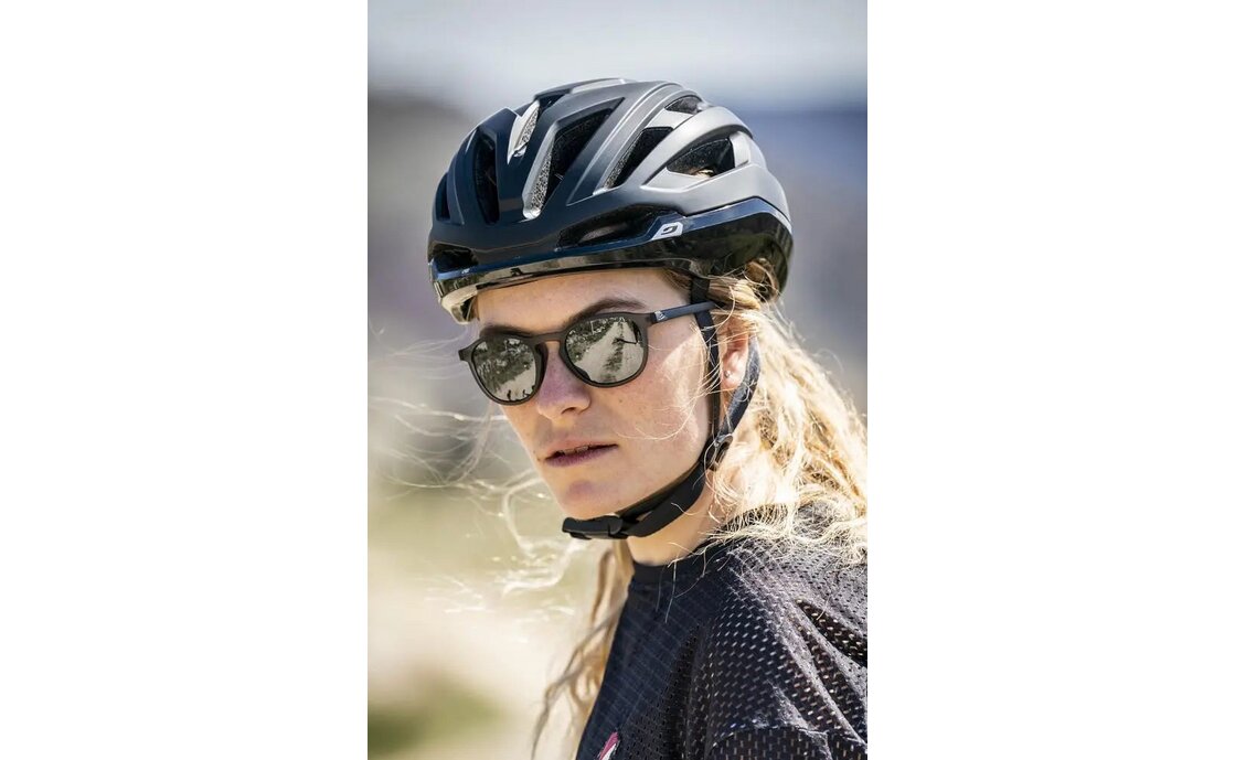 Julbo Shine Schwarz Durchscheinend Matt / Schwarz - Silber Flash