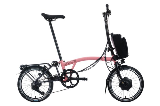 Stahl - E-Bike-Pedelec - Brompton Electric C Line Urban - 300 Wh - 16 Zoll - Faltrahmen - 2025