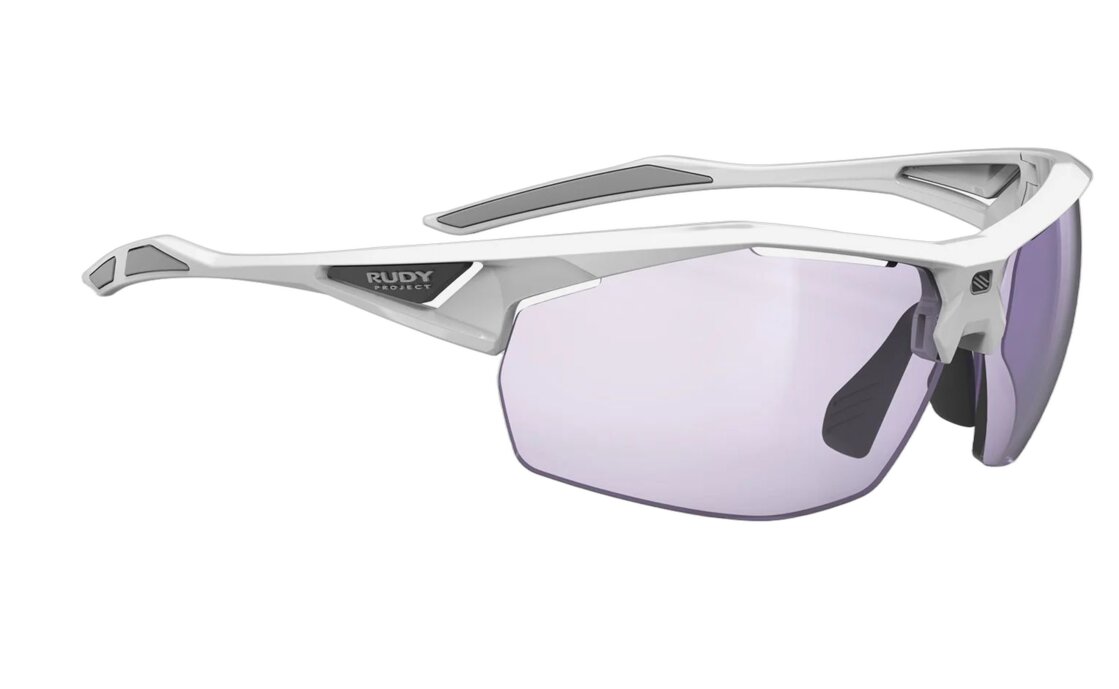 Rudy Project Sydus Impactx Photochromic 2Laser Purple - White Gloss