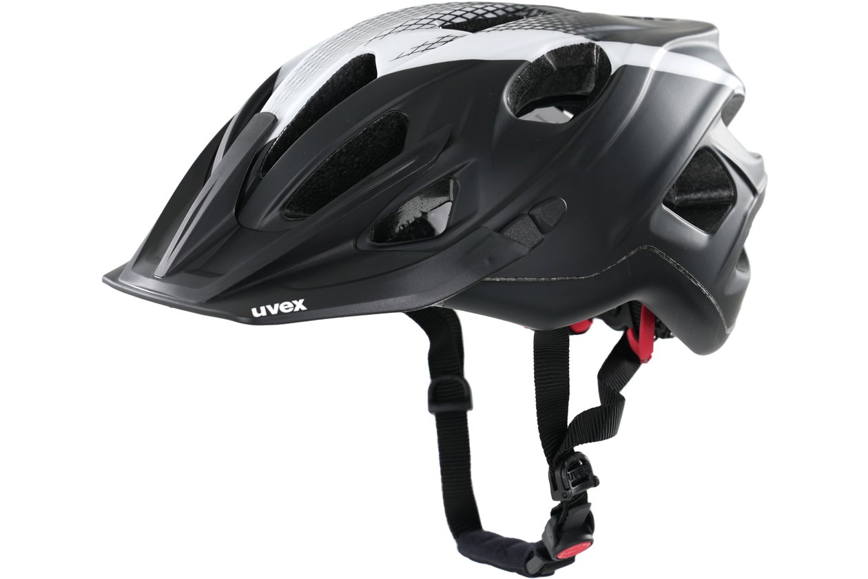 Uvex Fahrradhelm Stivo CC weiß/schwarz 52-57cm Trekkinghelm für ErwachseneNEU 