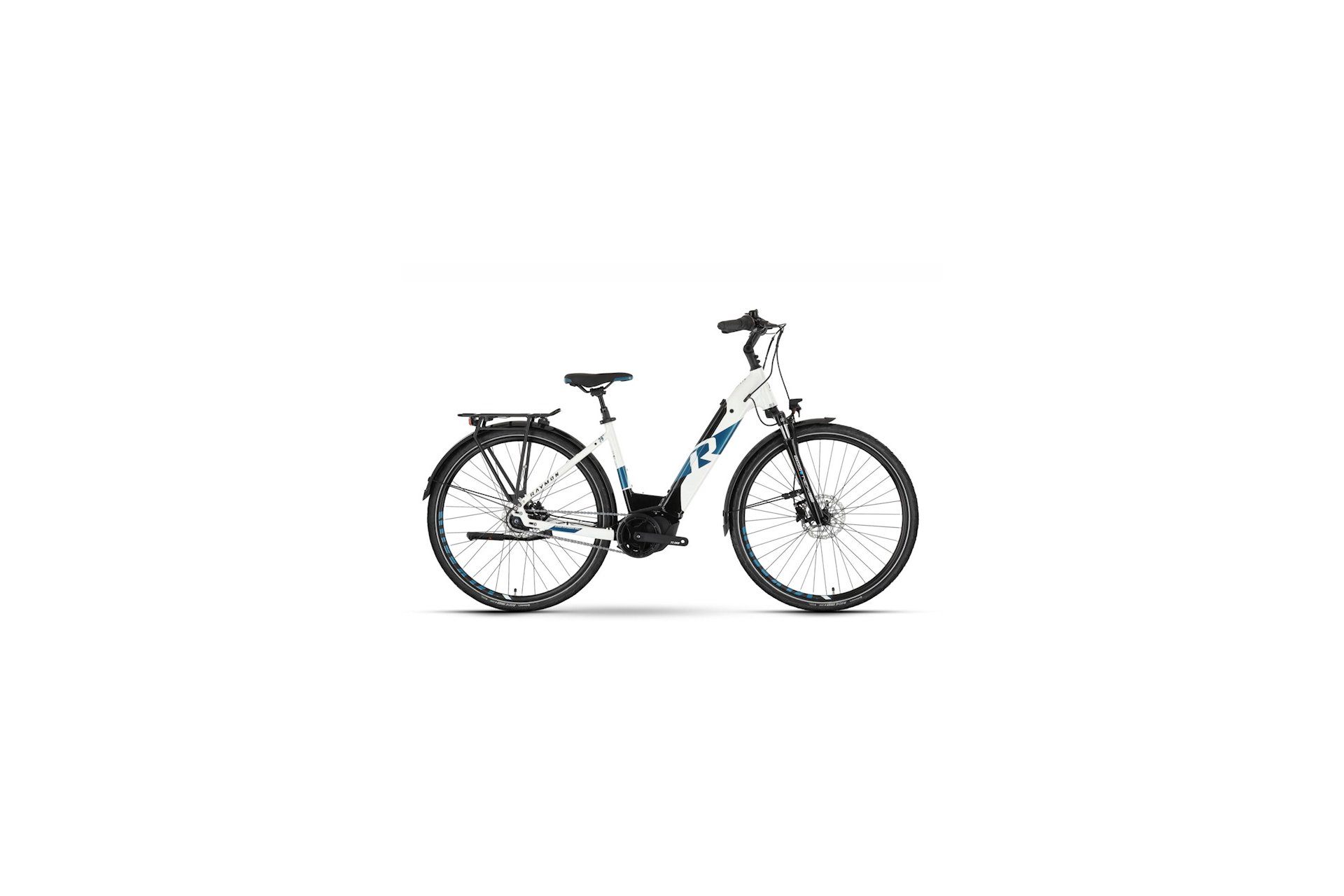 Raymon CityRay E 7.0 CB - 500 Wh - 26 Zoll - Tiefeinsteiger - 2024