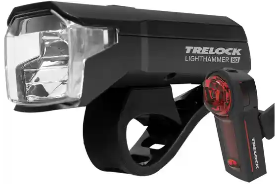 Sicher in den Herbst - Trelock LS 480 Lighthammer / LS 740 Vector USB Beleuchtungsset StVZO