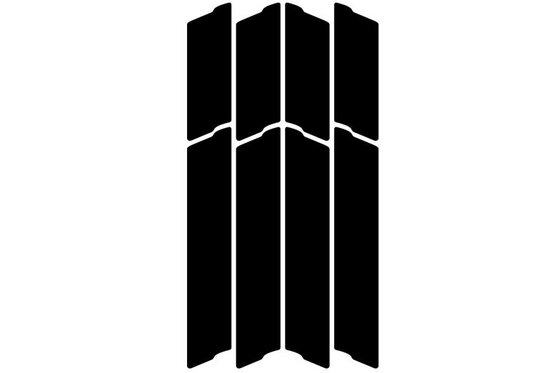 Verkehrssicherheit - Unleazhed Lightning L02 Rahmen Reflektoren Set