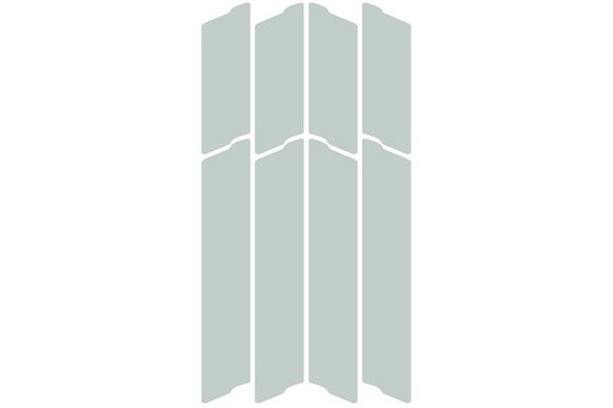 Verkehrssicherheit - Unleazhed Lightning L02 Rahmen Reflektoren Set