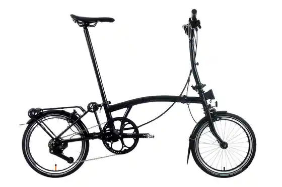 Brompton - Faltrad-Klapprad - Brompton C Line Explore Black Edition - 16 Zoll - Faltrahmen - 2026