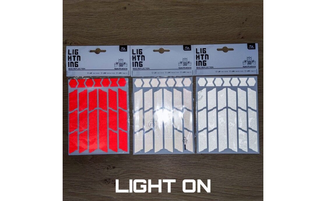 Unleazhed Lightning L02 Rahmen Reflektoren Set