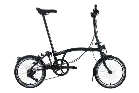 Brompton - Faltrad-Klapprad - Brompton C Line Explore Black Edition - 16 Zoll - Faltrahmen - 2026