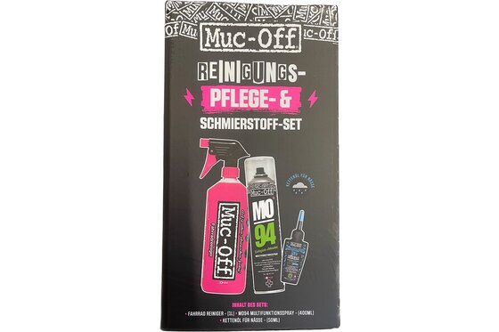 Reinigungs-& Pflegesets - Muc-Off Muc Off Reinigungs, Pflege & Schmierstoff Set (Nass)