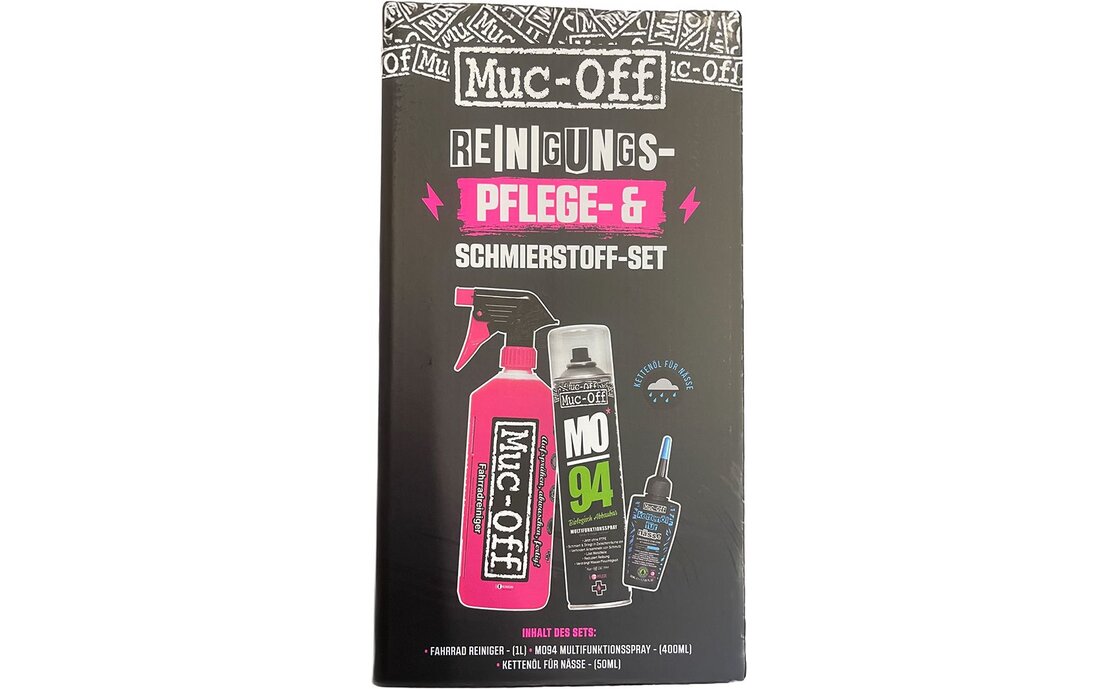 Muc-Off Muc Off Reinigungs, Pflege & Schmierstoff Set (Nass)