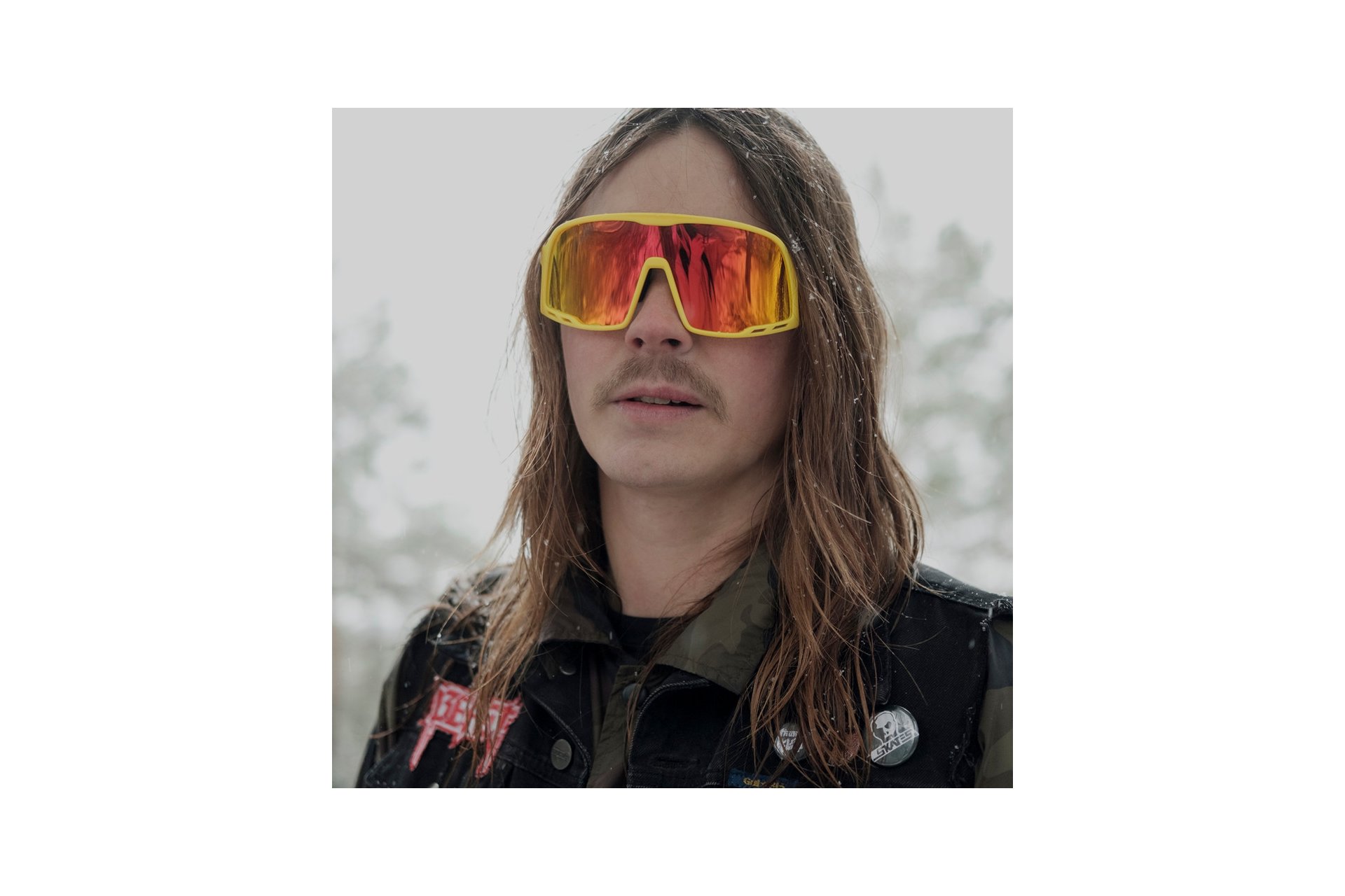 CHPO Henrik Yellow - Red Mirror