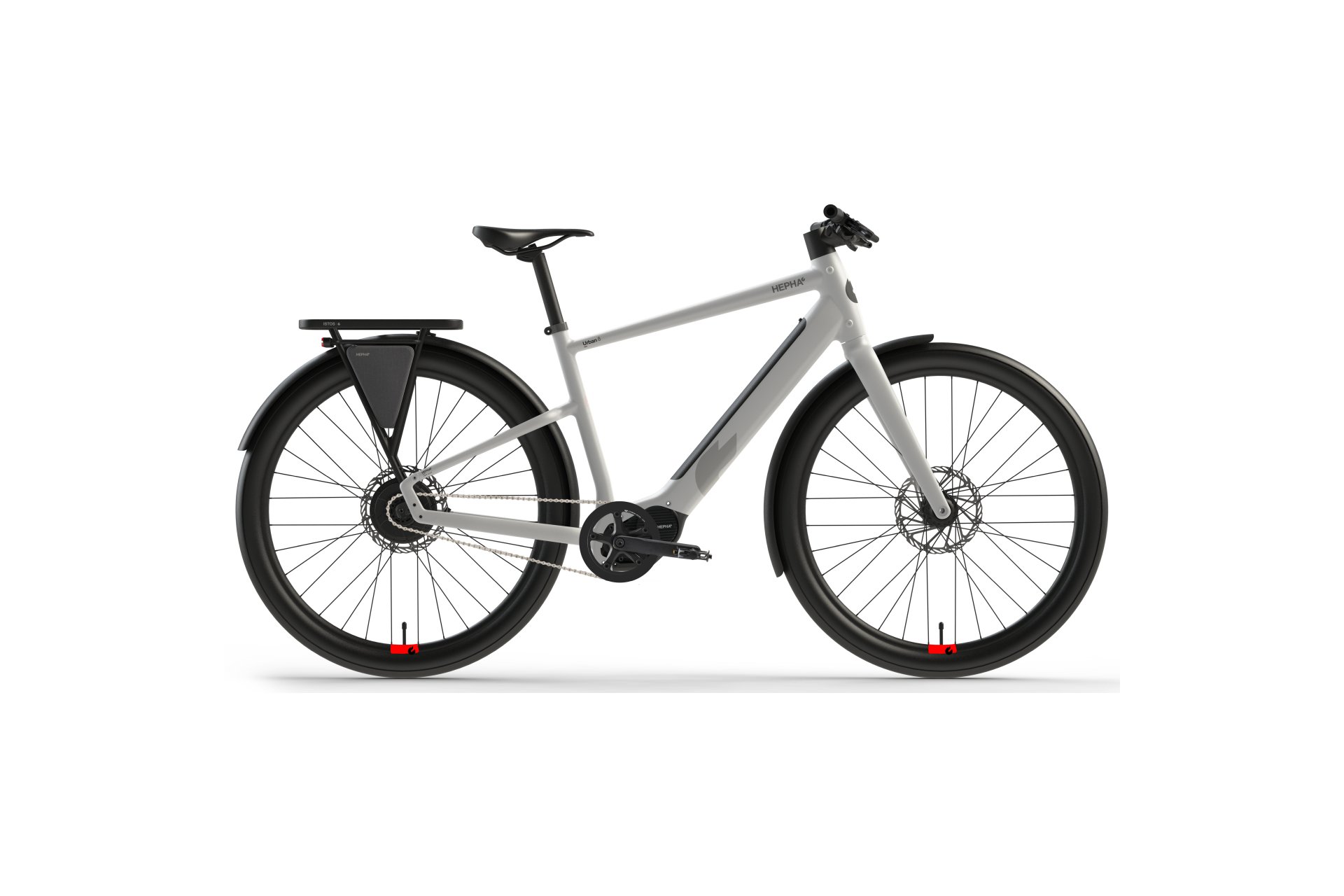 Hepha Urban 8 Long Range - 600 Wh - 28 Zoll - Diamant - 2026