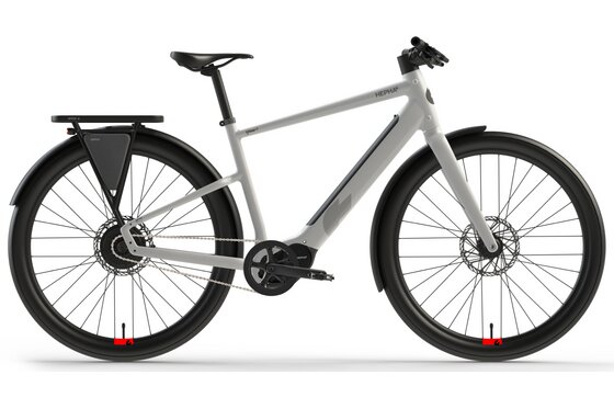 E-Bike City - Hepha Urban 8 Long Range - 600 Wh - 28 Zoll - Diamant - 2026