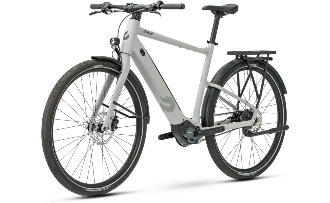 Hepha Urban 8 Long Range - 600 Wh - 28 Zoll - Diamant - 2026