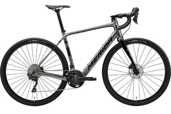 Gravel-E-Bikes - Merida eSilex 400 - 237 Wh - 28 Zoll - Diamant - 2026