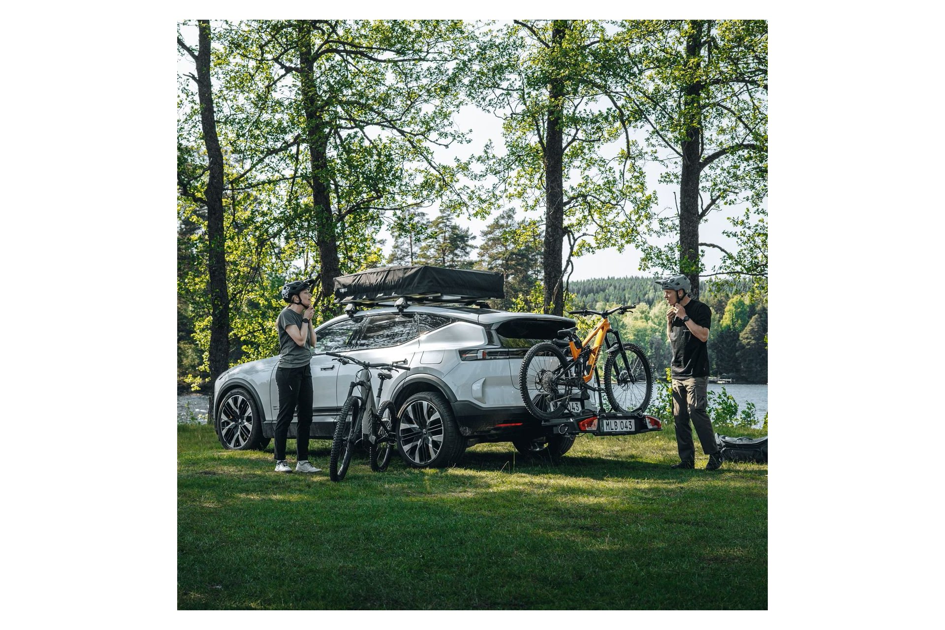 Thule VeloSpace 3 Kupplungstr&auml;ger f&uuml;r 2 Fahrr&auml;der