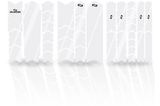 Fahrradrahmen - Unleazhed Rahmenschutzfolie BP01 Frame XXL clear glossy