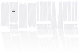 Unleazhed Rahmenschutzfolie Gravelbike BPG01 clear matt