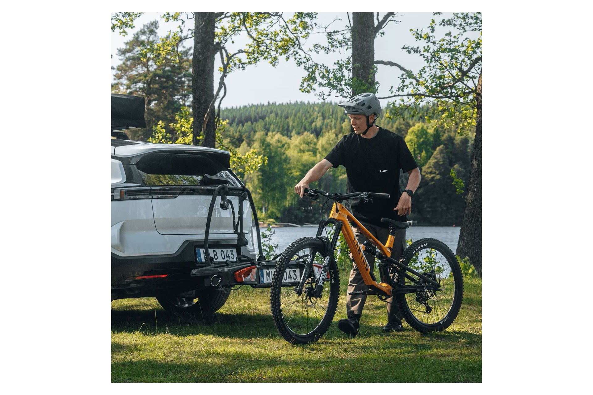 Thule VeloSpace 3 Kupplungstr&auml;ger f&uuml;r 3 Fahrr&auml;der