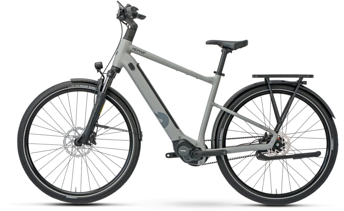 Hepha City 8 Performance - 600 Wh - 28 Zoll - Diamant - 2026