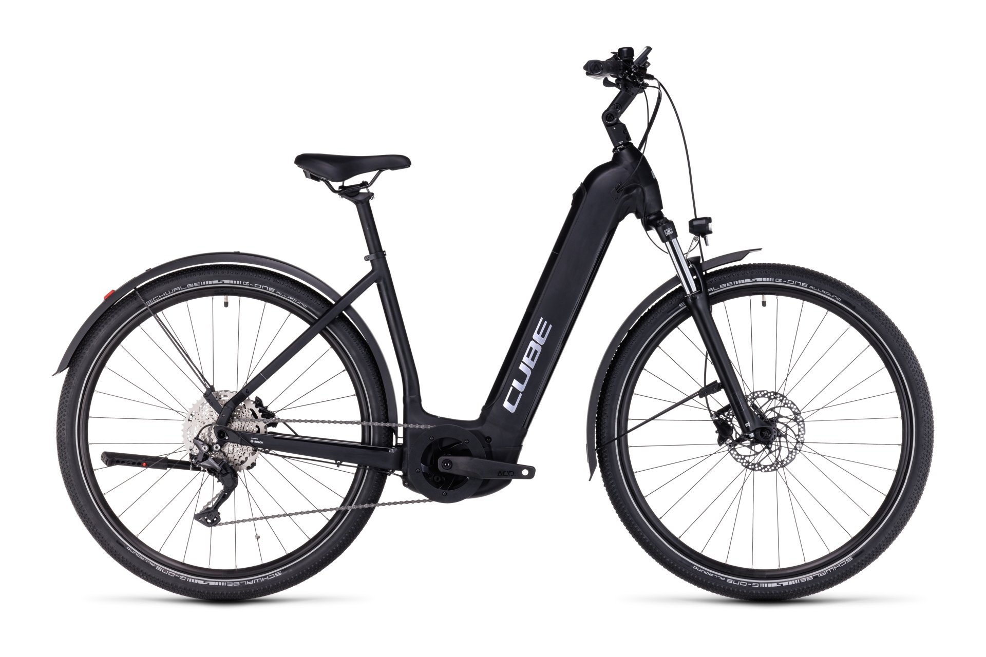 Cube Nuride Hybrid Pro 750 Allroad - 750 Wh - 28 Zoll - Tiefeinsteiger - 2024