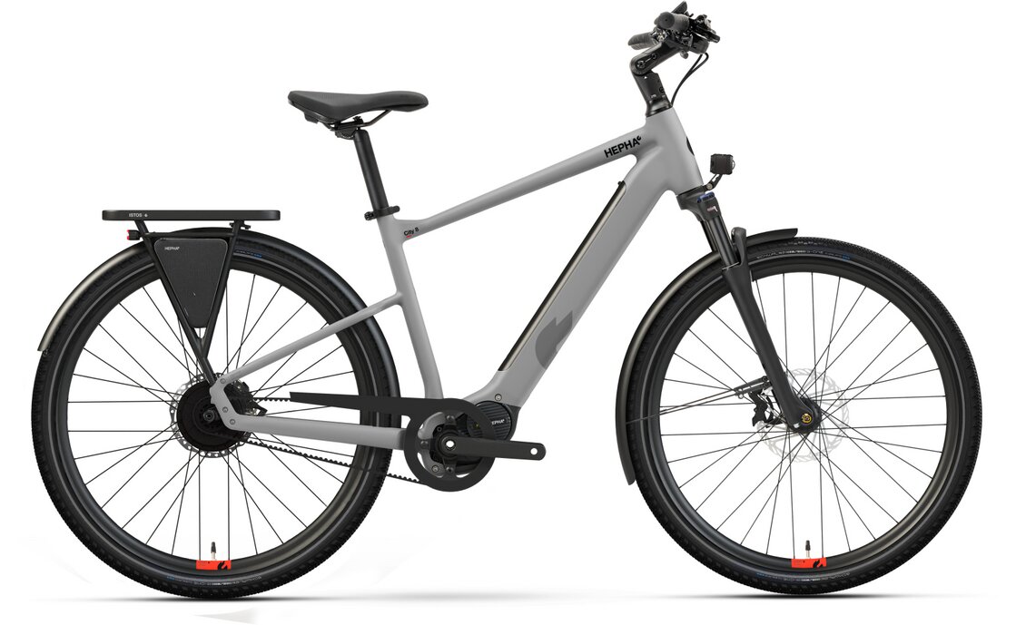 Hepha City 8 Performance - 600 Wh - 28 Zoll - Diamant - 2026