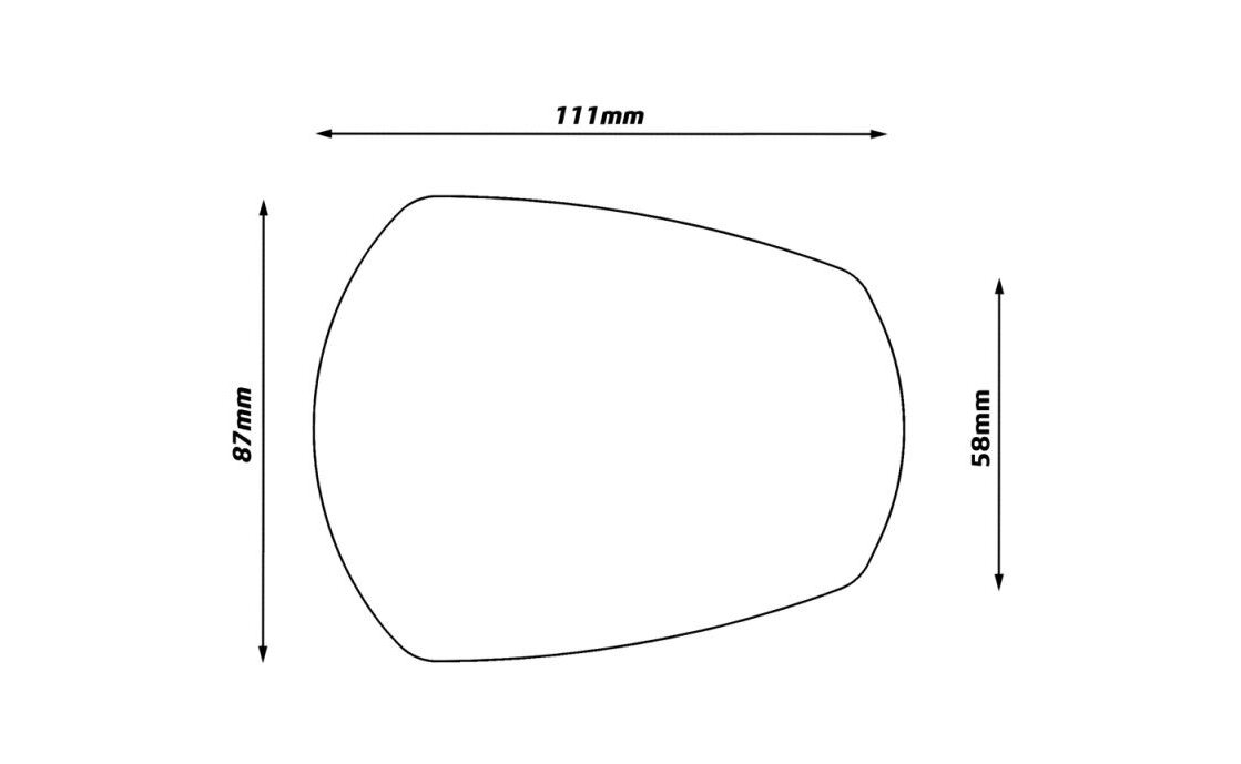 Zefal Fahrrad-Spiegel ZL Tower 80