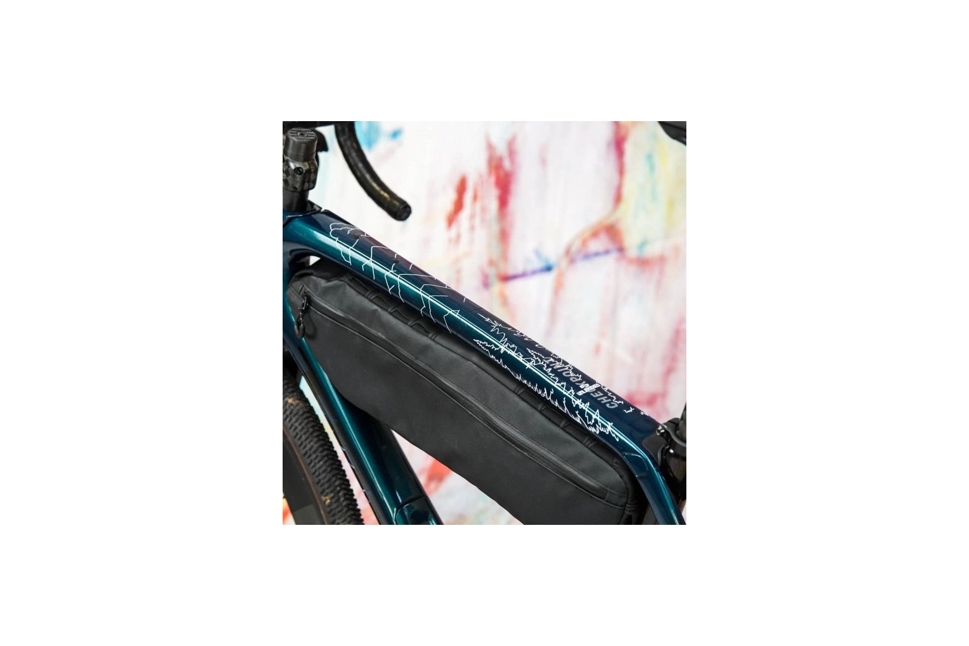 Unleazhed Rahmenschutzfolie Gravelbike BPG01 Forest