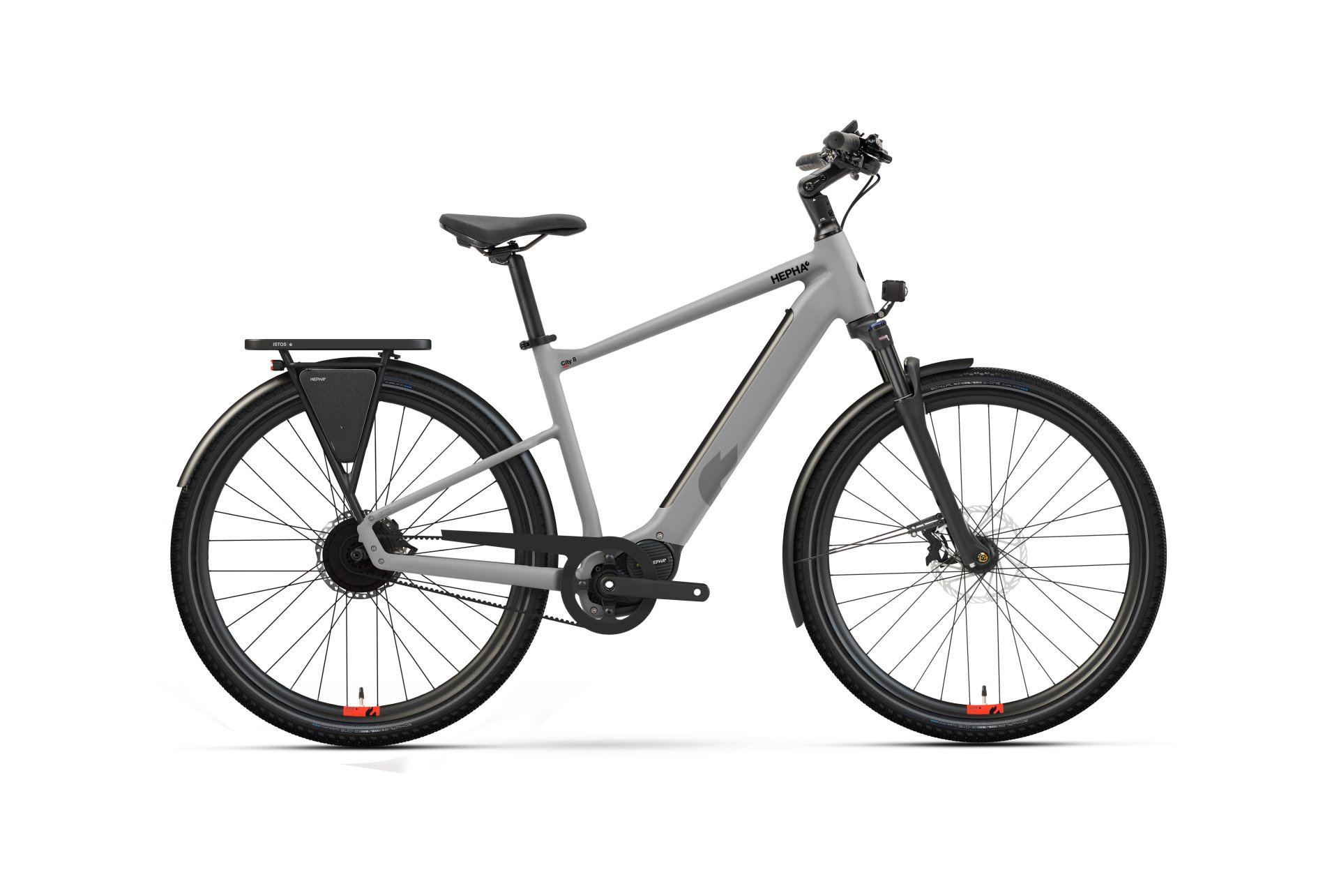 Hepha City 8 Performance - 600 Wh - 28 Zoll - Diamant - 2026