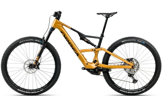 Schwarz - E-Bike-Pedelec - Orbea Rise SL H10 - 630 Wh - 29 Zoll - Fully