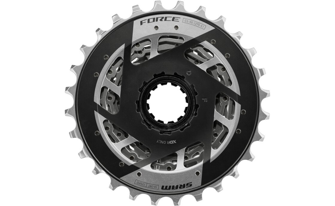 SRAM Kassette XG-1270 E1 X-Range 10-28T, 12-fach