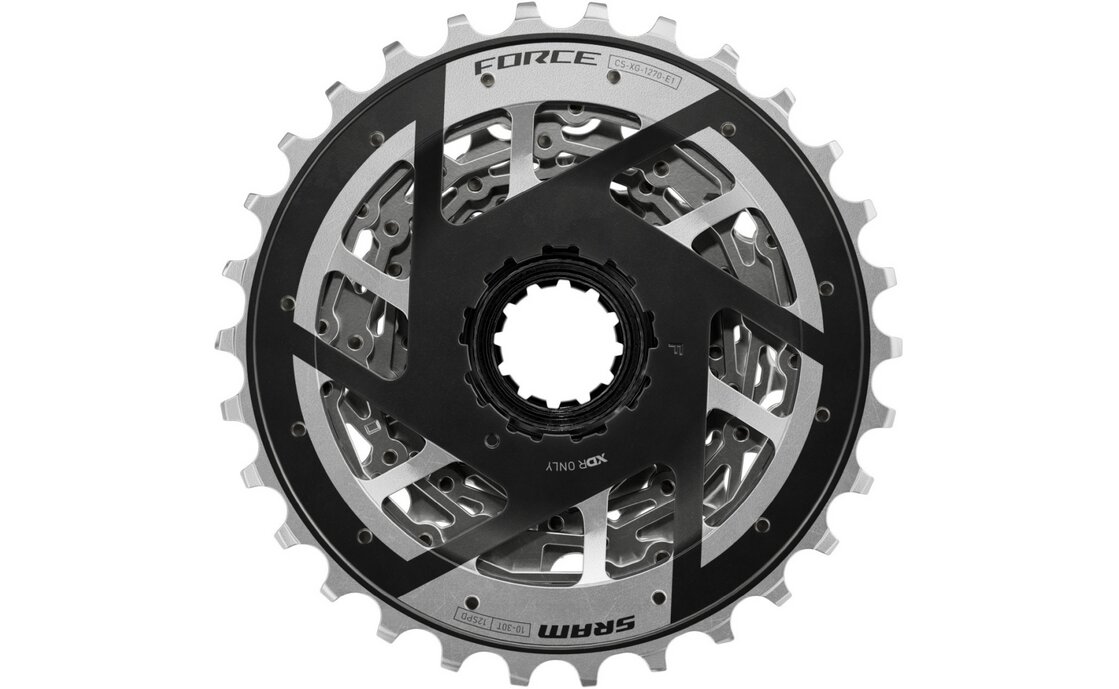 SRAM Kassette XG-1270 E1 X-Range 10-30T, 12-fach