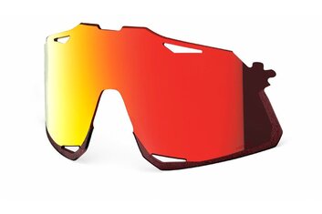 Zubehör Brillen & Goggles - 100 Percent Hypercraft Ersatzglas - Hiper Red Multilayer Mirror