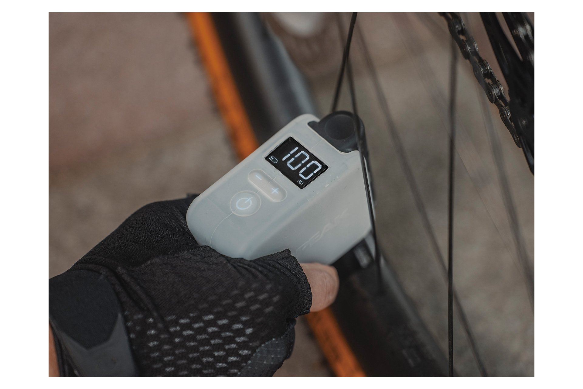 Topeak E-Booster Digital Minipumpe elektrisch