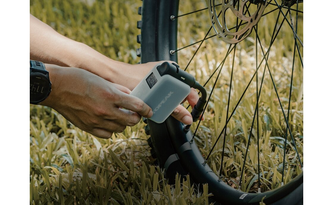 Topeak E-Booster Digital Minipumpe elektrisch