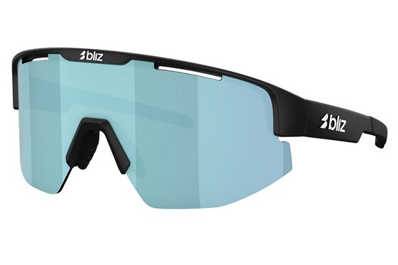 XXL Sale % - Bliz Matrix Matt Black - Smoke w Ice Blue Multi