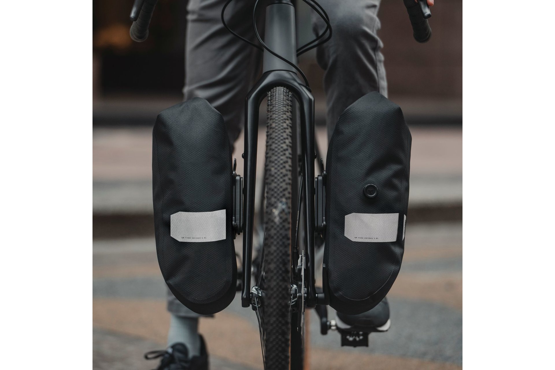 Topeak QR Fork Dry Bag, wetterfest mit Halterung - 5,8L