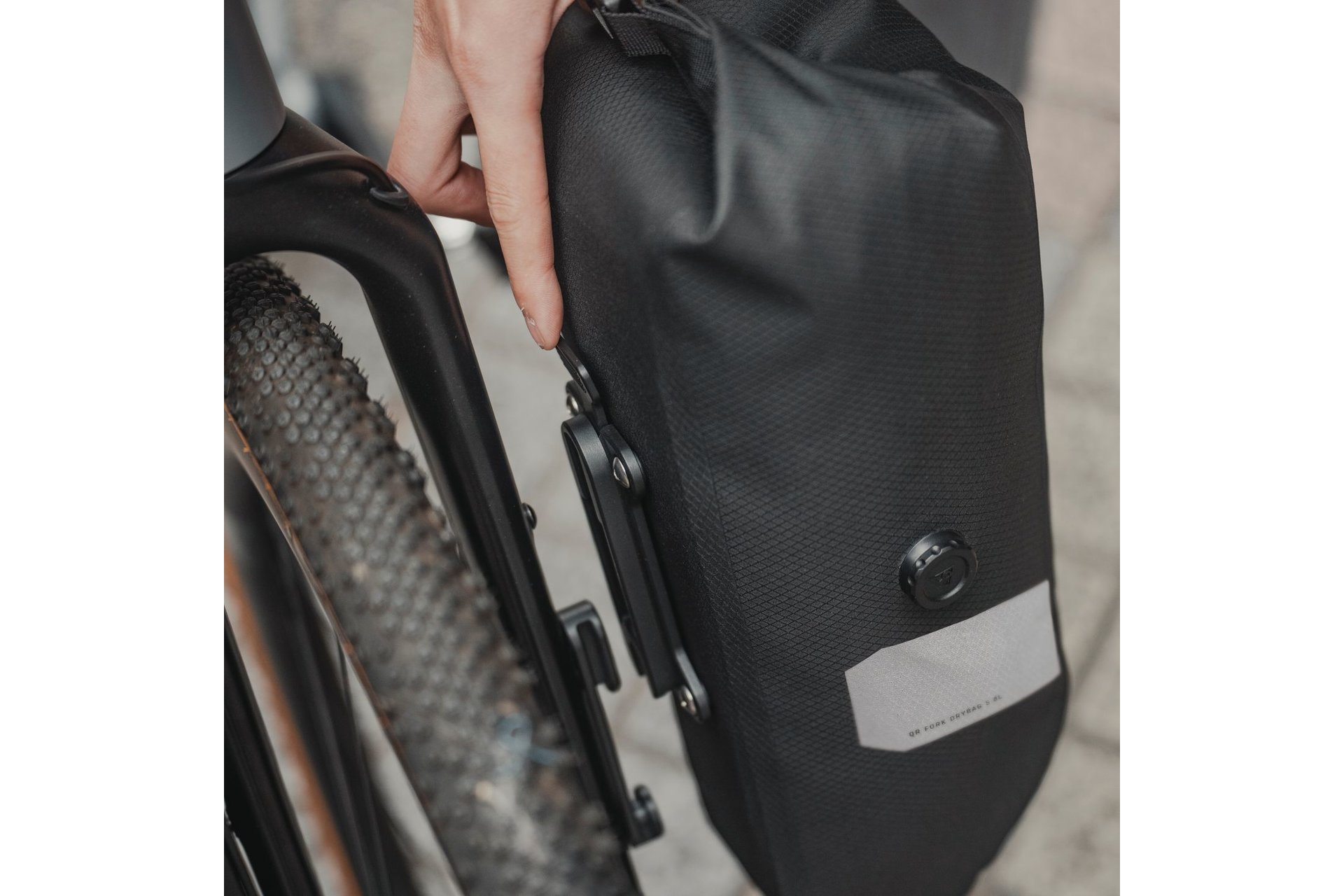 Topeak QR Fork Dry Bag, wetterfest mit Halterung - 5,8L