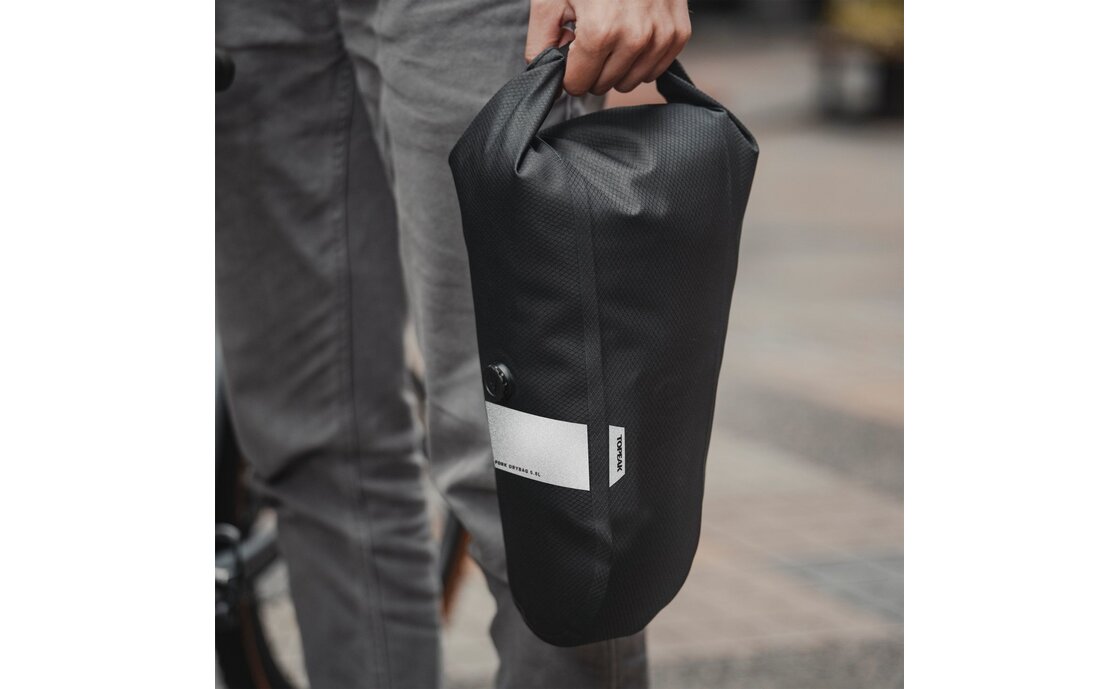Topeak QR Fork Dry Bag, wetterfest mit Halterung - 5,8L