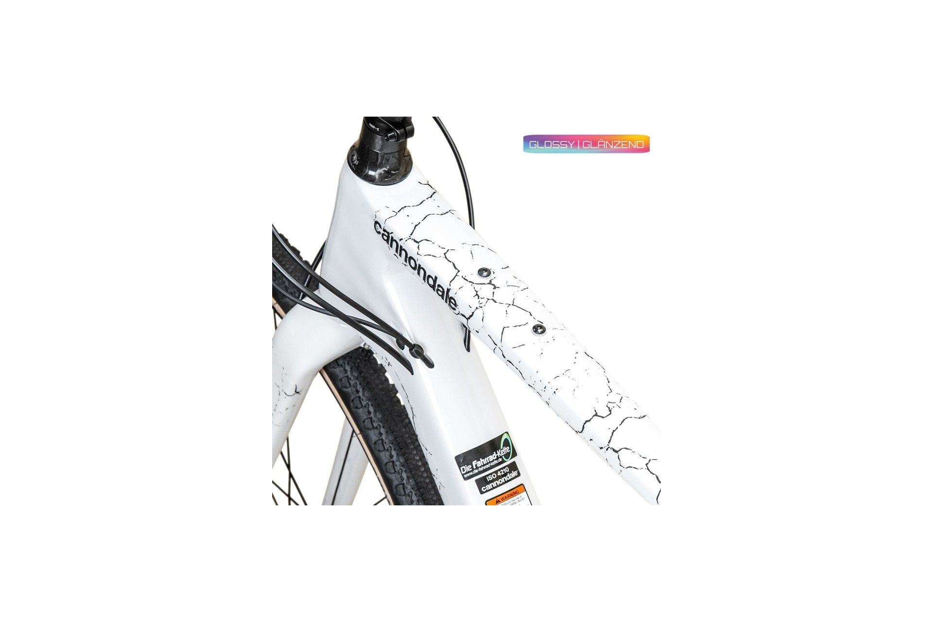 Unleazhed Rahmenschutzfolie Gravelbike BPG01 Fragment