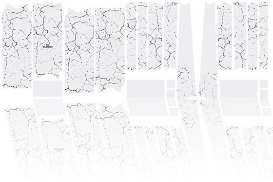 Rahmenschutz - Unleazhed Rahmenschutzfolie Gravelbike BPG01 Fragment