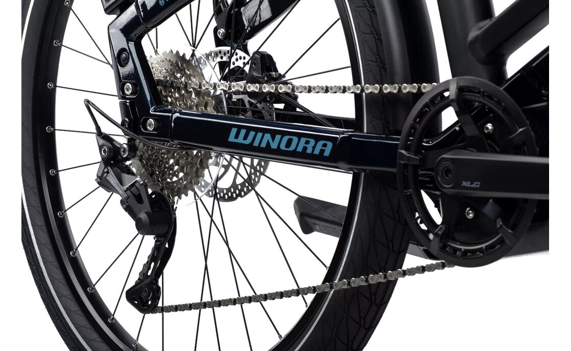 Winora Yakun 10 - 750 Wh - 27,5 Zoll - Diamant - 2023