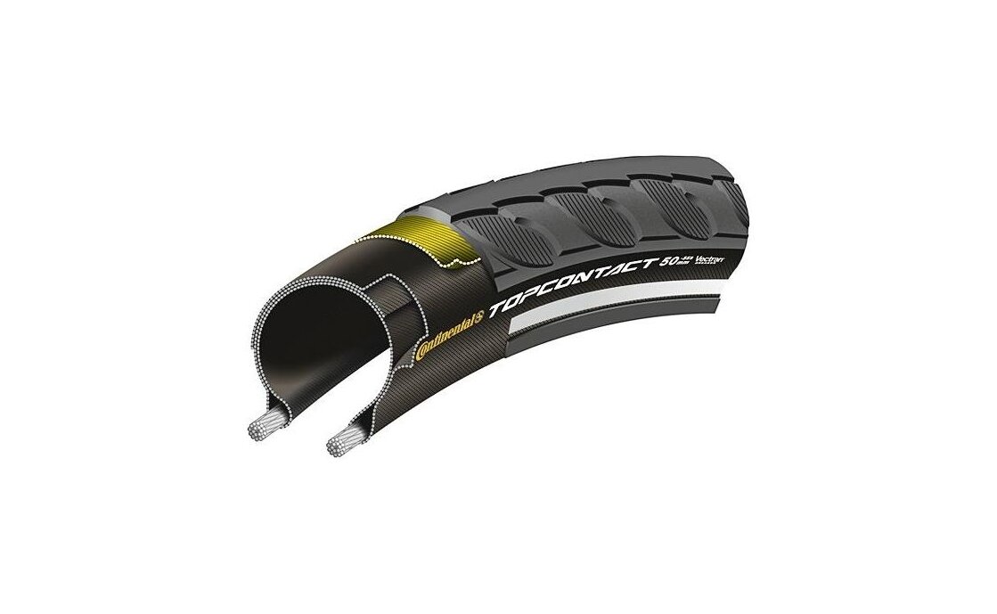 Continental TopContact II 28x1,75 Vectran Breaker Reflex E-50