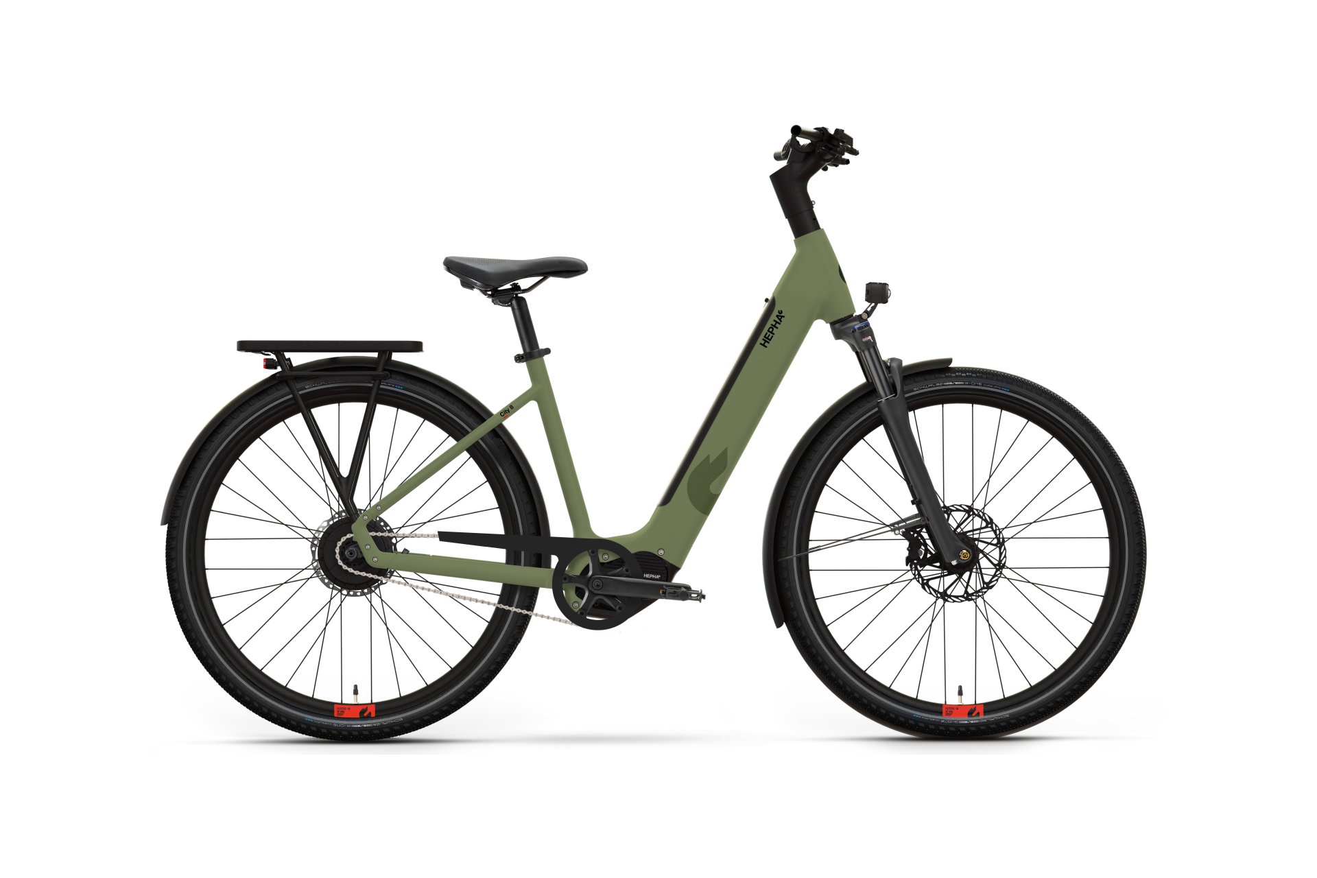 Hepha City 8 Long Range - 600 Wh - 28 Zoll - Tiefeinsteiger - 2026