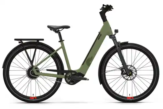 28 Zoll - Mittelmotor - E-Bike City - Hepha City 8 Long Range - 600 Wh - 28 Zoll - Tiefeinsteiger - 2026