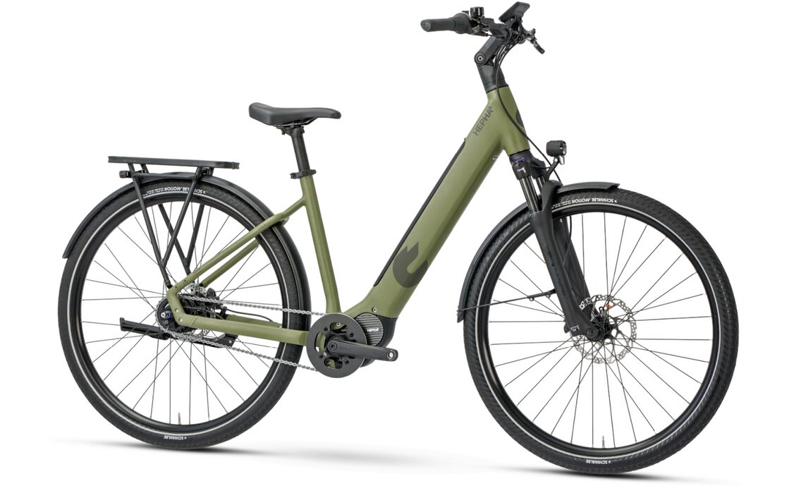 Hepha City 8 Long Range - 600 Wh - 28 Zoll - Tiefeinsteiger - 2026