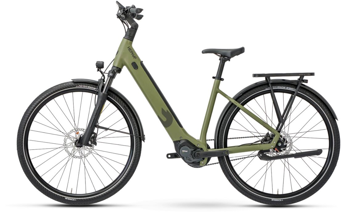 Hepha City 8 Long Range - 600 Wh - 28 Zoll - Tiefeinsteiger - 2026