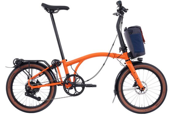 E-Bike Faltrad-Klapprad - Brompton Electric G Line Urban - 20 Zoll - Faltrahmen - 2025