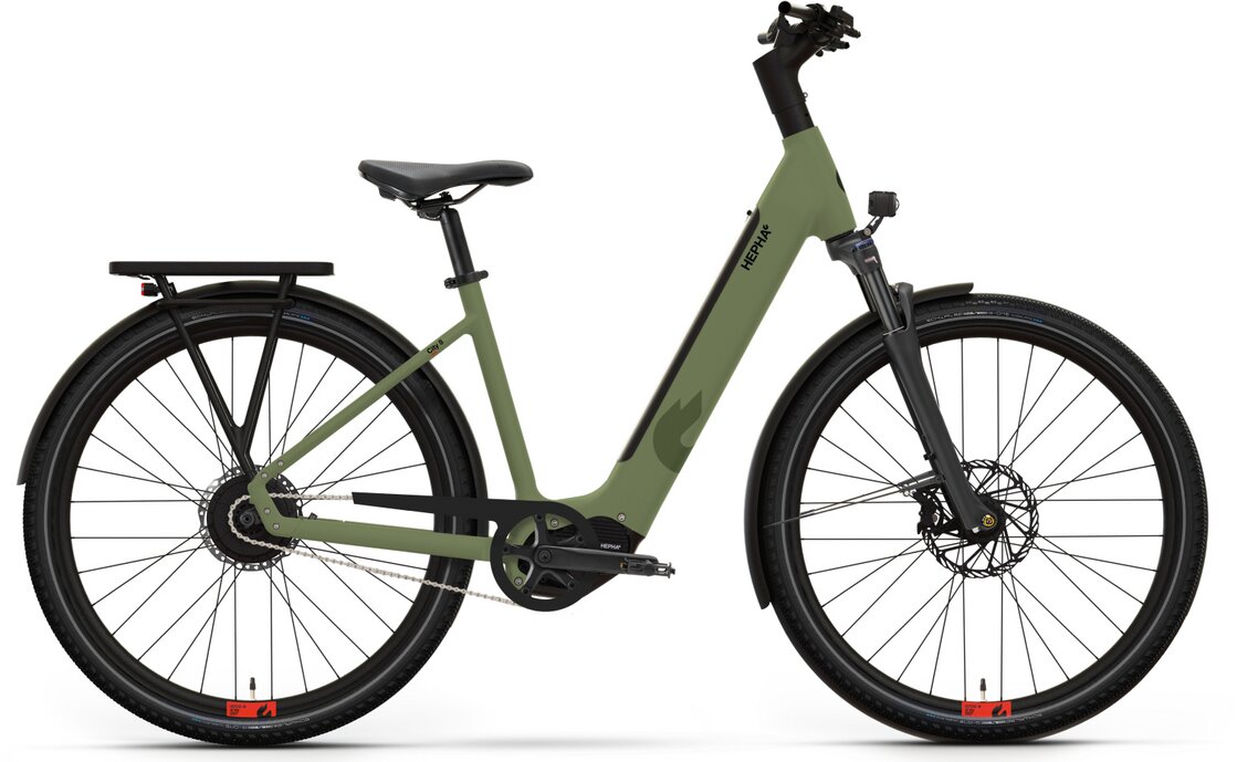 Hepha City 8 Long Range - 600 Wh - 28 Zoll - Tiefeinsteiger - 2026